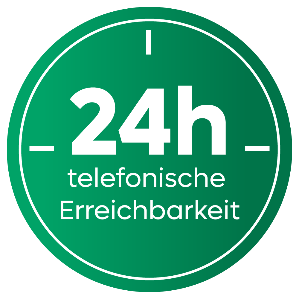 Button 24h telefonische Erreichbarkeit